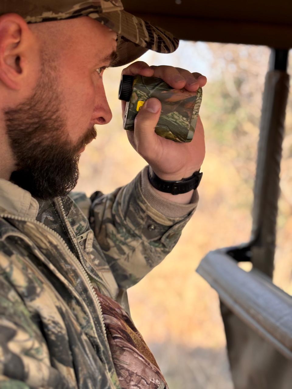 bushveld pursuit bino bag + range finder