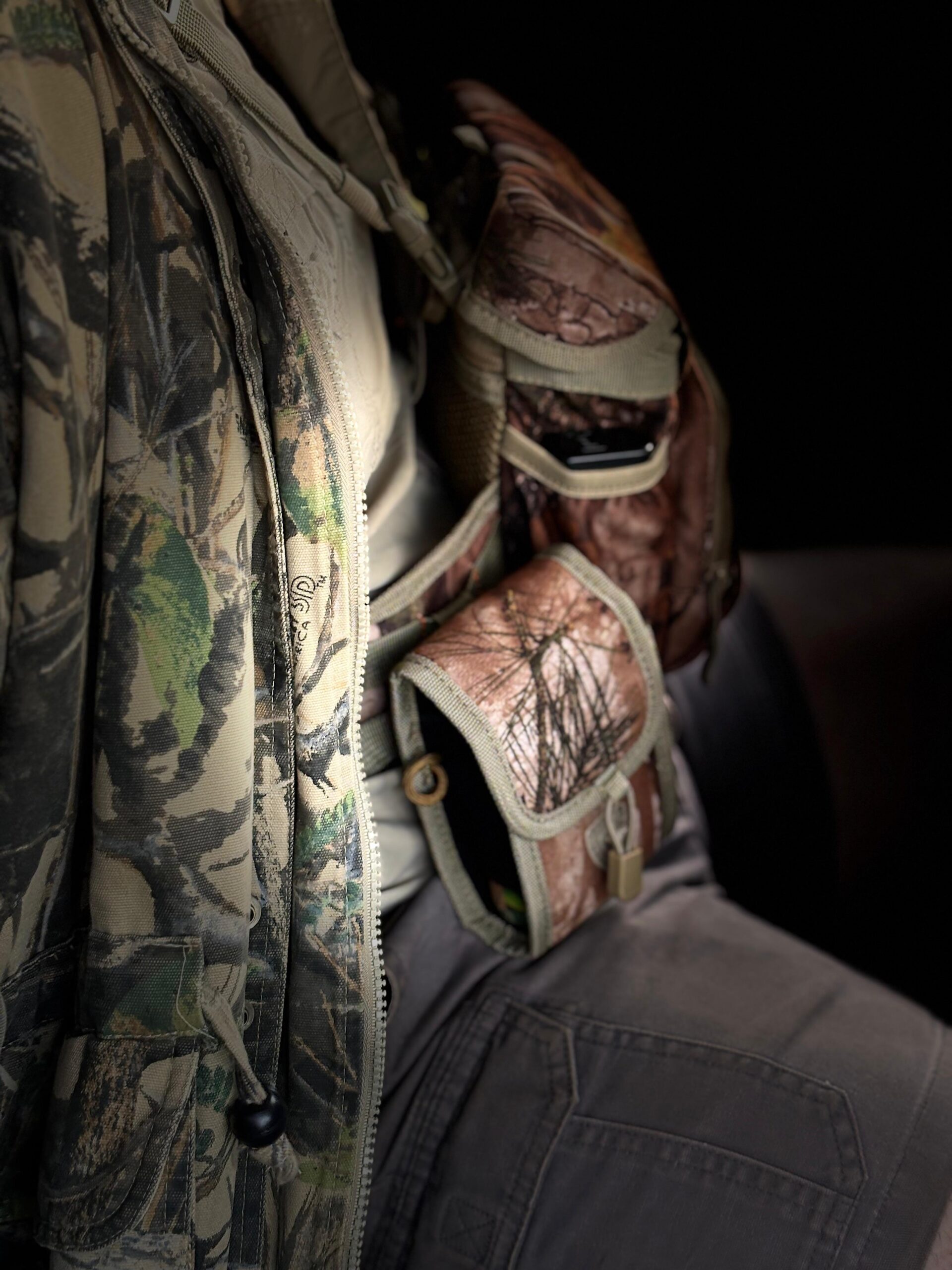 bushveld pursuit bino bag + range finder